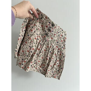 Vintage McKids High Waisted Floral Skirt, 100% Cotton